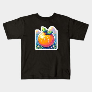 Orange Fruit Harvest Field Product Vintage Since Kids T-Shirt